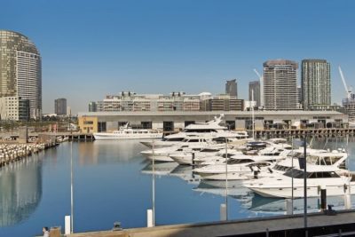 Spectacular views of the city and marina